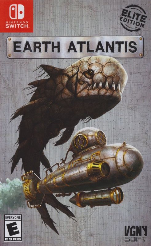 Earth Atlantis box art for Playstation 4